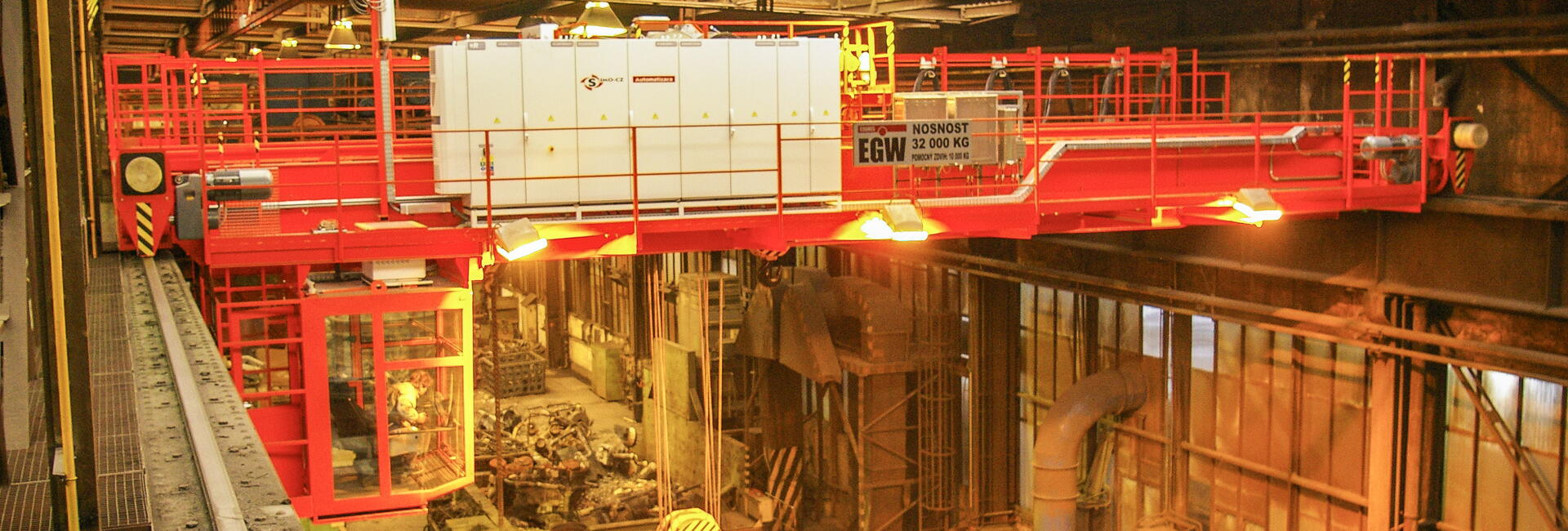 References: Casting Crane 32/10t 