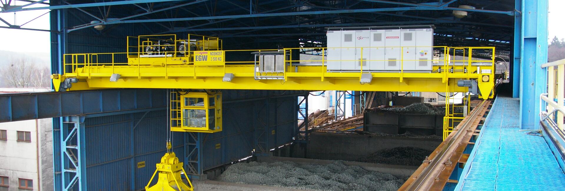 References: Delivery of a Pair of 6.3t Grab Cranes