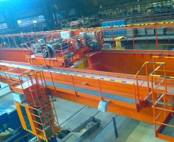 Reference: Dodávka licího jeřábu 40/12,5t