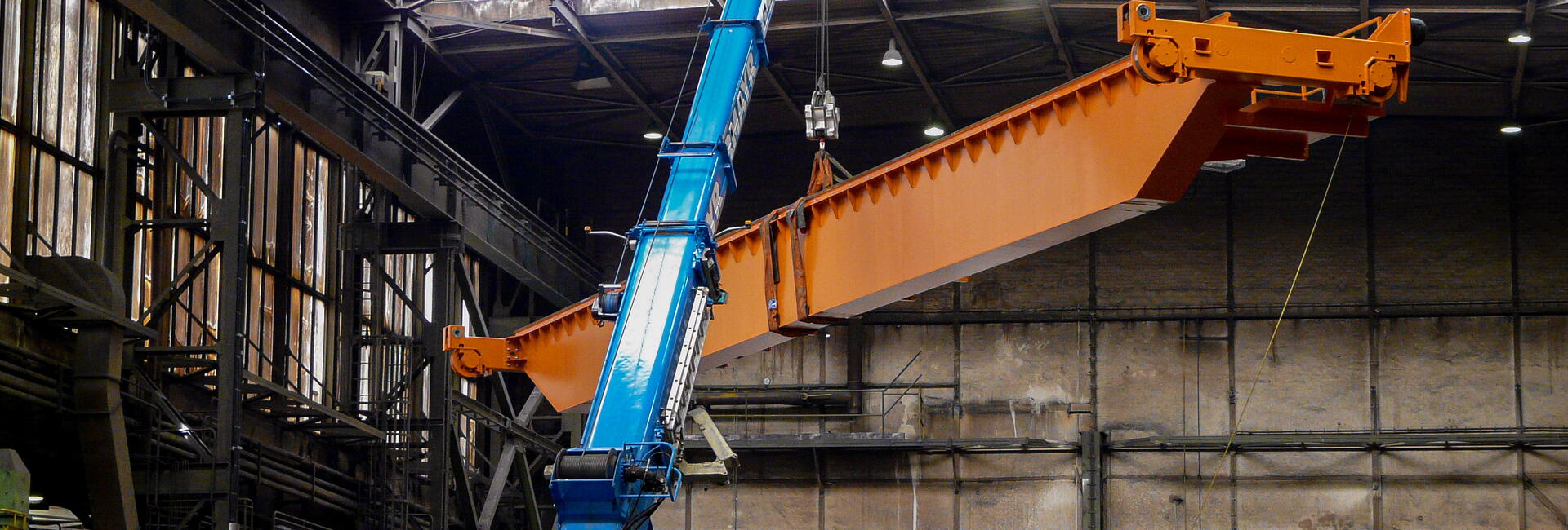 References: Delivery of a 35/12.5t Quenching Crane