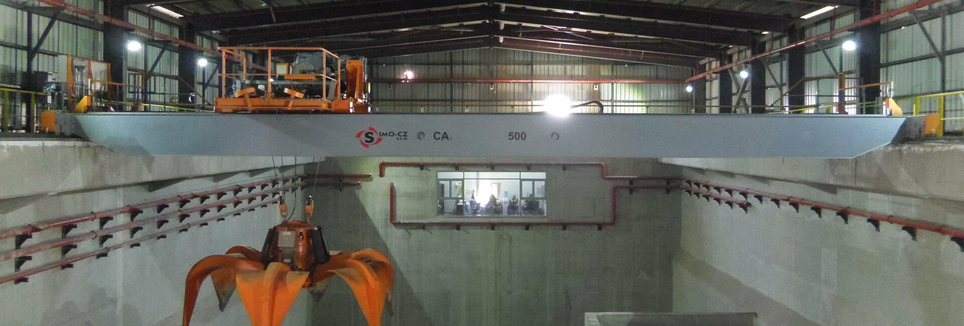 Reference: Alexandria Portland Cement - manipulátor pro přepravu SRF