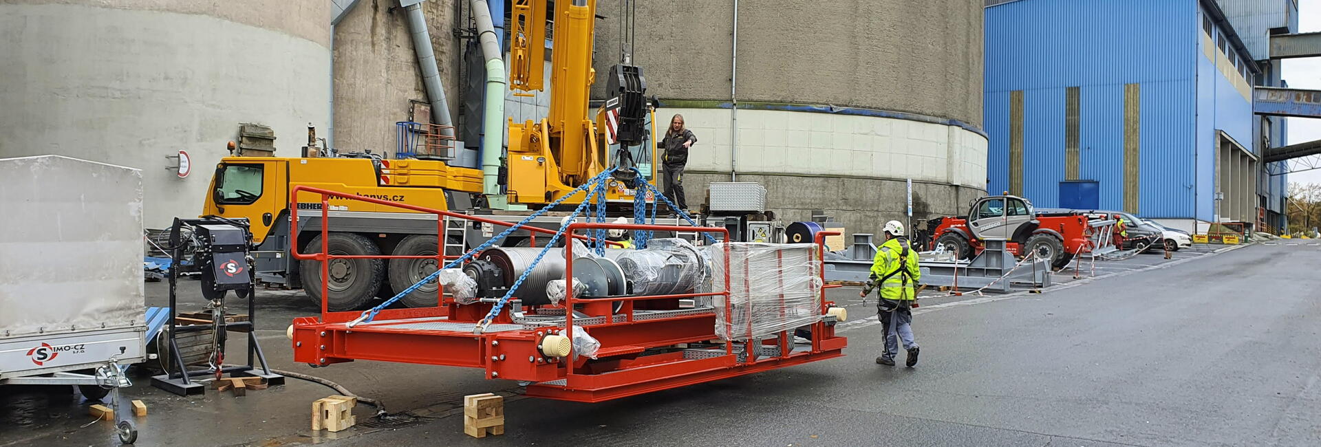 References: Prachovice Holcim - SRF handling device