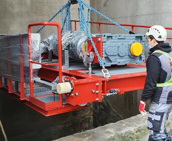 References: Prachovice Holcim - SRF handling device