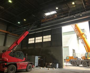 References: Čížkovice Holcim - SRF handling device 