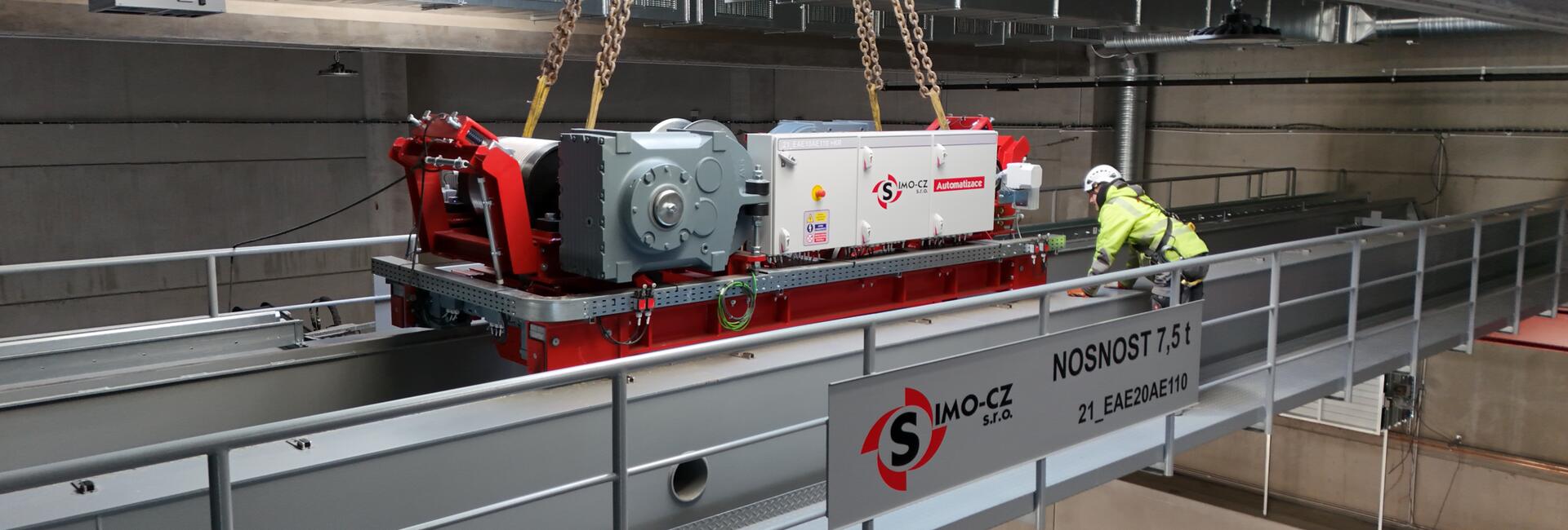 References: Teplárna Brno - wood chip manipulator 
